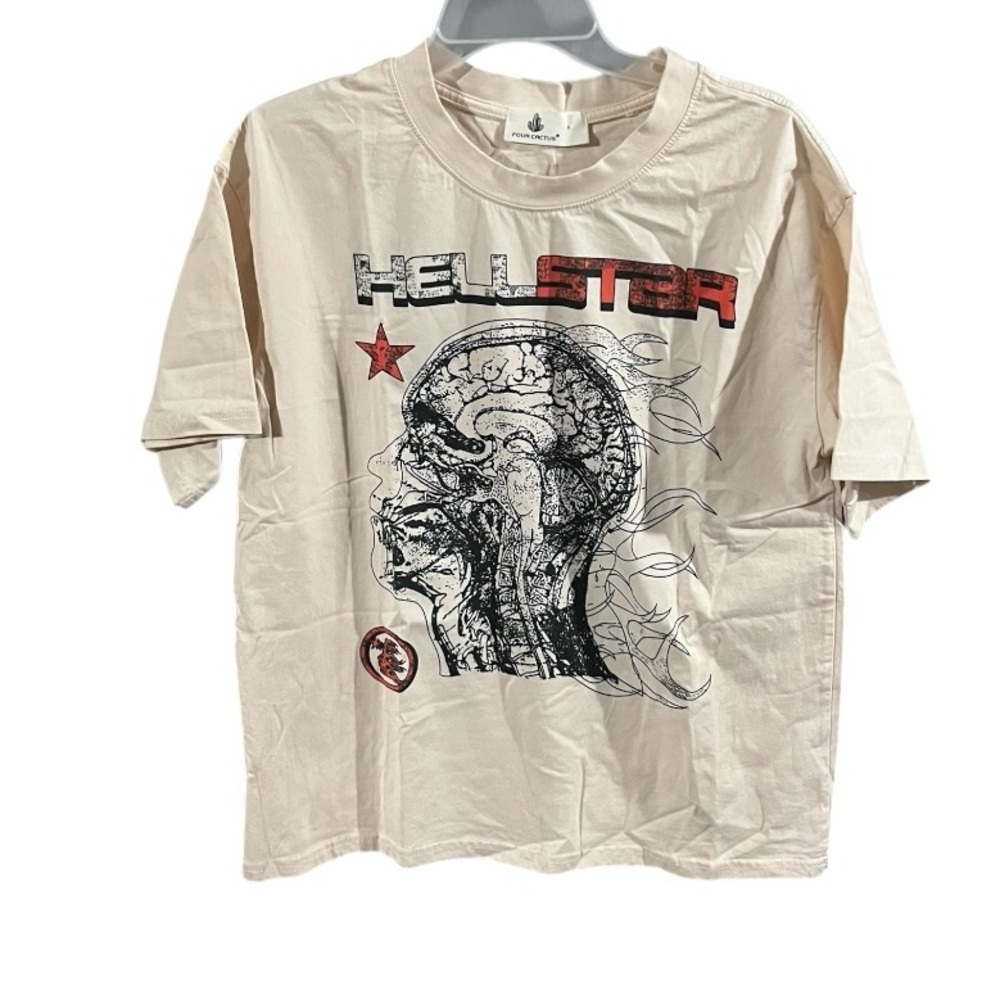 NEW FOUR CACTUS Hellstar T-shirt Size M